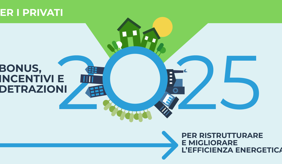 Bonus, incentivi e detrazioni 2025 per ristrutturare casa e migliorare l’efficienza energetica