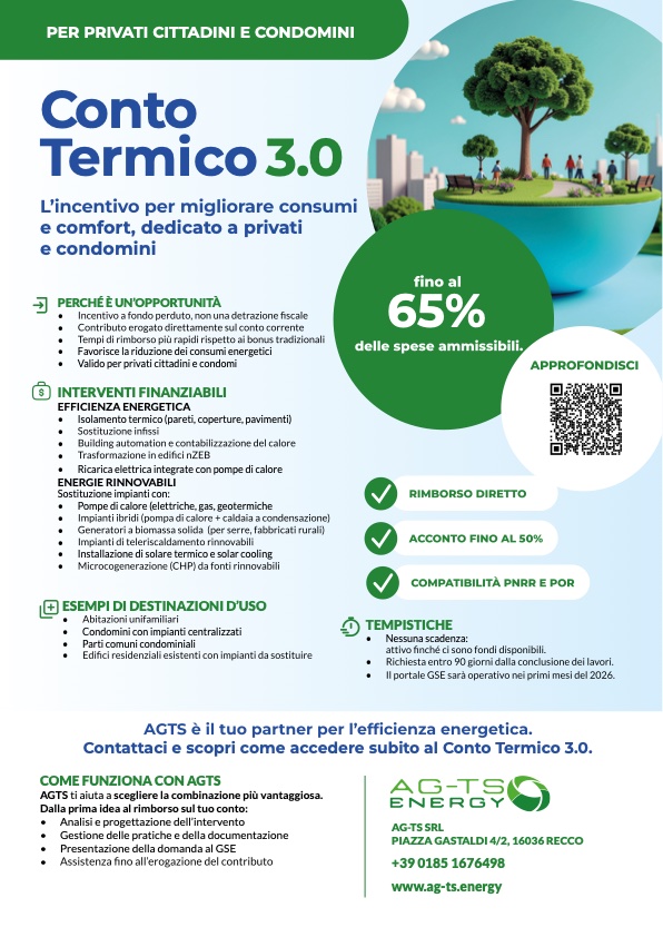 I vantaggi previsti dal Conto Termico 3.0 per i privati cittadini e i condomini